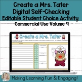 Commercial Create a Mrs. Tater Self-Checking Template Digi
