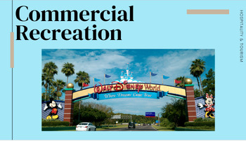 Preview of Commercial Recreation: Golf, Amusement & Theme Parks - Hospitality & Tourism