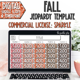 Commercial Use Editable Jeopardy Template Google Slides Fa