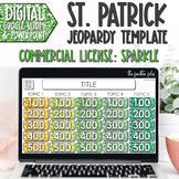 Commercial Use Editable Jeopardy Template Google Slides St