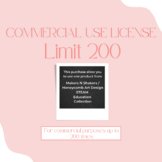 Commercial Use License - Limit 200