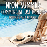 Commercial Use Summer Theme Bundle Jeopardy Template Gameb
