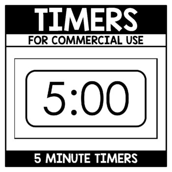 Set timer for 5 minutes