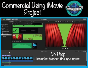 Preview of Commercial Using iMovie and Garage Band