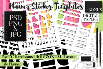 Journal Stencil, Eclp Planner Stencil, Stencil for Erin Condren