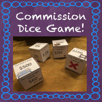 Preview of Commission Dice Game!