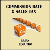 Commission Rate and Sales Tax - 14 word problems with thor