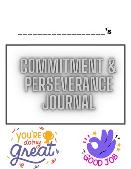 Preview of Commitment and perseverance Journal