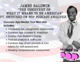 Common App Writing with Mentor Texts: James Baldwin & Swit