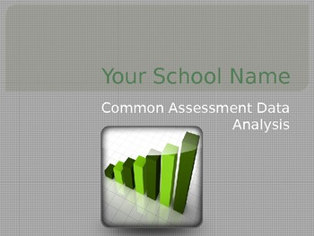 Preview of Common Assessment Data Analysis Check In