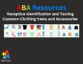 Common Clothing Items and Accessories - Stimulus Cards