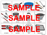Common Cooking Supplies - Visual Supports
