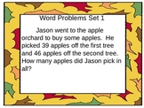 Common Core 1 and 2-step word problems