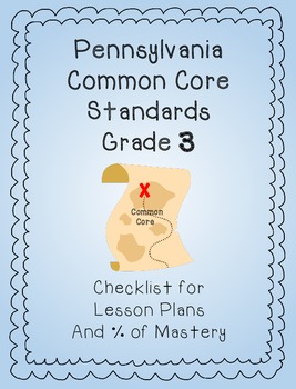 Preview of Common Core 3rd Grade Checklist