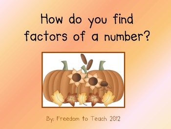 Preview of Common Core-4.0A.4 *Finding Factors using base 10 blocks and models *Prime&Comp#