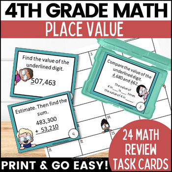 Preview of 4th Grade Go Math Chapter 1 Place Value