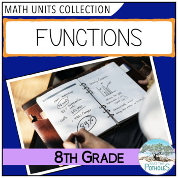Preview of Common Core 8th Grade Math Linear vs Nonlinear Functions Expressions & Equations