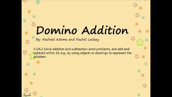 Preview of Common Core Addition Dominos-ActiveInspire