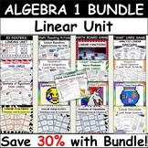 Common Core Algebra 1: LINEAR UNIT - BUNDLE PRICE!