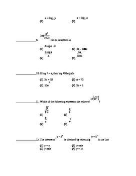 power functions common core algebra 2 homework