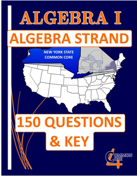 Preview of Common Core - Algebra I Review and Answer Key