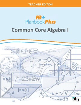 Preview of Common Core Algebra I Unit Plans