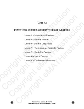 function composition common core algebra 2 homework answer key