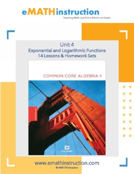 Preview of Common Core Algebra II - Unit #4 Exponential and Logarithmic Functions