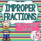 Fractions (Improper) - 4th Grade