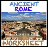 FREE Rise of Christianity in the Roman Empire Worksheet CCLS
