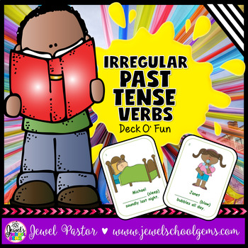 Preview of Irregular Past Tense Verbs Activities (Irregular Past Tense Verbs Game)