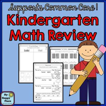 Preview of Kindergarten Math Review and Assessment