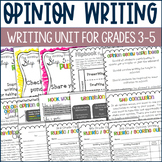 Opinion Writing Essay Unit with Color Coded Guide, Posters