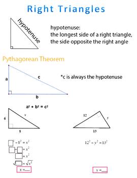 Preview of Common Core Aligned --- Pythagorean Theorem