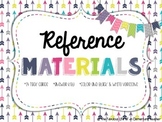 Reference Materials