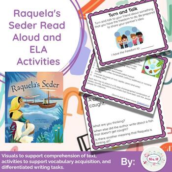 Preview of Common Core Aligned Raquela's Seder Read Aloud ELA Activities