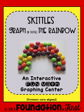Common Core Aligned Skittles Rainbow Graphing MATH CENTER