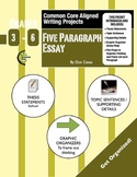 Common Core Aligned Writing Projects:  5-Paragraph Essays: