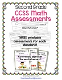 Common Core Assessment Pack-Math Grade 2