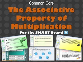 Preview of Associative Property of Multiplication for the SMART Board