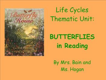 Preview of Common Core Butterfly Life Cycle Reader's Workshop Thematic Unit