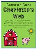 Common Core Charlotte's Web {Close Reading, Project Choice