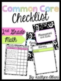 Common Core Checklist Binder - Second Grade - Math