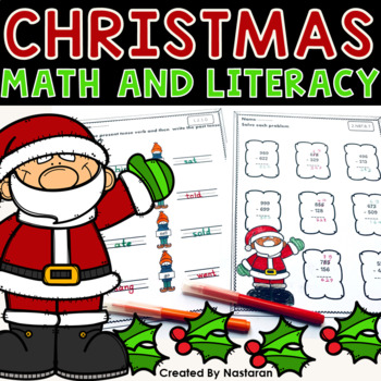 Christmas Worksheets For 2nd Grade Teachers Pay Teachers