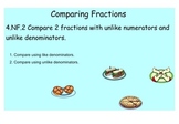 Common Core Comparing Fractions