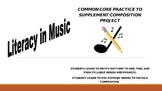 Common Core Composition Literacy in Music ppt