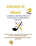 Common Core Composition Literacy in Music