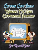 Common Core Comprehension Sheets for Television Shows