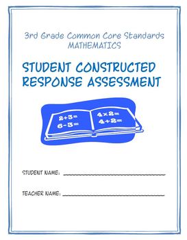 Preview of Constructed Response Assessment Bundle:  3rd Grade Common Core