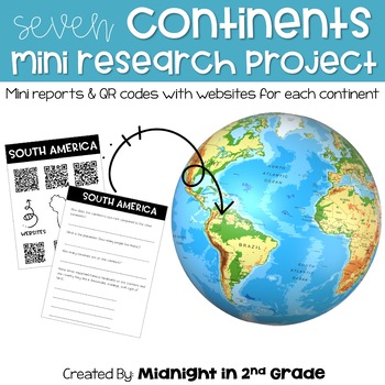 Preview of Seven Continents Mini Research Project